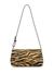Brown Animal Print Domitilla Flap Shoulder Bag