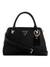 Black Solid Noelle Luxury Satchel Bag