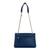 Guess Women's Navy PU Solid Shoulder Bag