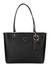 Guess Women Black Textured Tote Bag