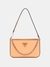 Guess Apricot Solid Noelle Mini Top Zip Shoulder Bag