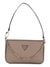Guess Women Taupe Solid Shoulder Bag