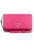 Guess Watermelon Solid Noelle Flap Organizer Crossbody Bag
