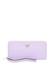 Guess Lavender Textured Laurel Large Zip Around Wallet