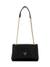 Guess Black Textured Noelle Convertible Flap Crossbody Bag