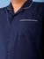Men Relaxed Fit Solid Shirt And Pant Lounge Set