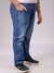 Men Blue Straight Fit Solid Stretchable Jeans
