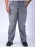 Men Grey Vintage Straight Fit Solid Jeans