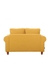 neudot Melody Sofa for Living Room |2 Persons Sofa|Premium Fabric with Padded Cushioned Armrest |3 Years Warranty|Solid Wood Frame|2 Seater in Husky Yellow Color