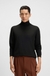 Slim-fit rollneck sweater in extra-fine merino wool