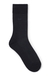 Regular-length logo socks in mercerised Egyptian cotton