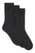 Three-pack of regular-length socks in stretch fabric