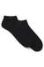 Two-pack of ankle-length socks in stretch fabric
