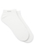 Two-pack of ankle-length socks in stretch fabric