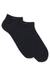 Two-pack of ankle-length socks in stretch fabric