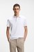 Slim-fit polo shirt in interlock cotton