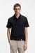 Slim-fit polo shirt in interlock cotton