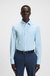Regular-fit shirt in easy-iron stretch-cotton poplin