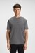 Stretch-cotton T-shirt with contrast logo