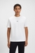 Stretch-cotton T-shirt with logo print