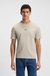 Stretch-cotton T-shirt with contrast logo