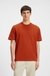 Stretch-cotton T-shirt with logo print