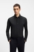 Slim-fit shirt in a performance-stretch cotton blend