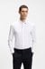 Slim-fit shirt in a performance-stretch cotton blend
