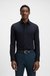 Slim-fit shirt in a performance-stretch cotton blend