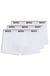 Three-pack of stretch-cotton trunks with logo waistbands