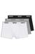 Three-pack of stretch-cotton trunks with logo waistbands