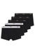 Five-pack of stretch-cotton trunks with logo waistbands