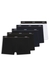 Five-pack of stretch-cotton trunks with logo waistbands
