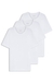 Three-pack of logo-embroidered T-shirts in cotton
