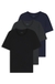 Three-pack of logo-embroidered T-shirts in cotton