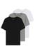 Three-pack of V-neck underwear T-shirts in cotton