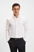 Slim-fit shirt in easy-iron cotton-blend poplin