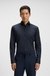 Slim-fit shirt in easy-iron cotton-blend poplin