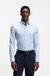 Slim-fit shirt in easy-iron cotton poplin