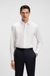 Slim-fit dress shirt in easy-iron stretch cotton