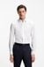 Slim-fit dress shirt in easy-iron stretch cotton