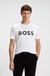 Cotton-jersey T-shirt with rubber-print logo