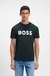 Cotton-jersey T-shirt with rubber-print logo