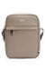 Reporter bag with signature stripe and logo detail