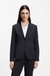 Slim-fit blazer in Italian-made virgin wool