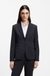 Slim-fit blazer in Italian-made virgin wool