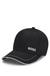 Cotton-twill cap with embroidered logo