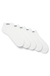 Five-pack of cotton-blend ankle socks with branding