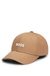 Cotton-twill cap with embroidered logo