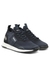 Trainers with knitted uppers and suede trims